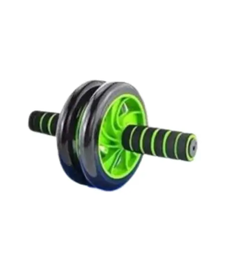 عجلة تمارين البطن مع سجادة للركبة