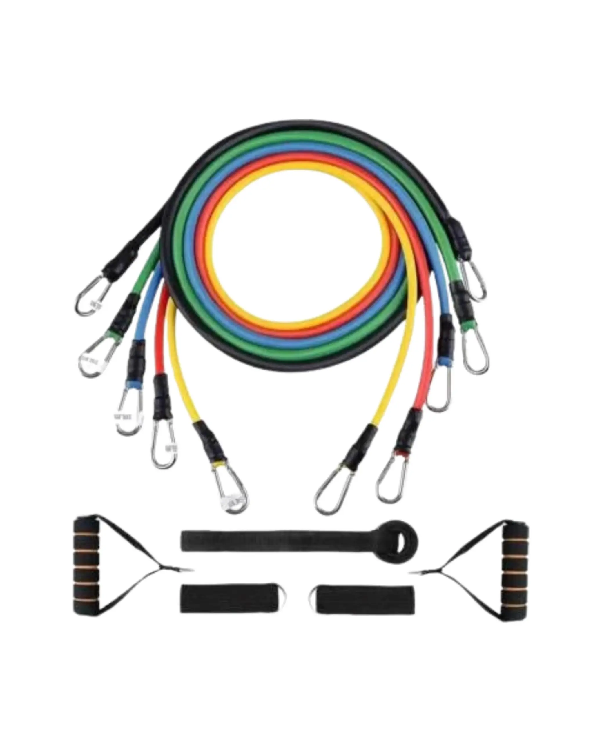 مجموعة احزمة مقاومة للتمارين الرياضية
