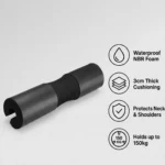 وسادة البار (Barbell Pad) وسادة رفع أثقال أوليمبي، إسفنجية 3 سم لتمارين القرفصاء ورفع الأثقال من سكيدو (منتج عالى الجودة)
