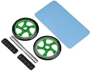 عجلة تمارين البطن مع سجادة للركبة - الصورة 2