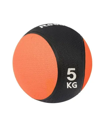 كرة طبية ثقيلة لتدريبات القوة من ريبوك، لون أسود وبرتقالي، 5 كيلوجرامات