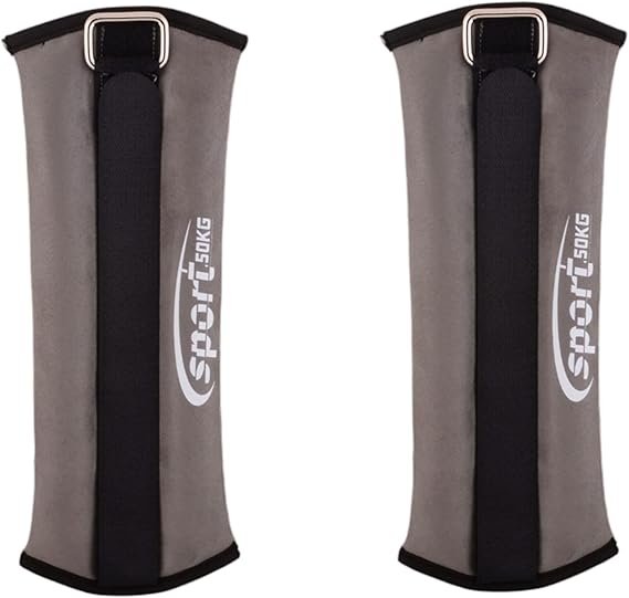 وزن رملي للذراعين والقدمين 500 جرام - رمادي - الصورة 2