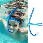 ⁦سنوركل السباحة أنبوب تنفس جاف بالكامل، خرطوم سيليكون لنظارات الغوص⁩ - الصورة ⁦2⁩