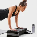 جهاز استيب (Aerobic Stepper) تمارين إيروبيك قابل للتعديل للرياضة واللياقة البدنية متعدد الاأرتفاع 10سم و15سم | لوح متدرج مدمج للياقة البدنية والقوة | مناسب للرجال والنساء