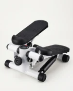 جهاز مينى ستيبر (Mini Stepper)، صغير للتمرين، آلة خطوات مع عدد السعرات الحرارية، خطوات السلالم مع أحزمة مقاومة وسجادة أرضية، معدات تمارين اللياقة البدنية المنزلية المحمولة لتمارين الجسم بالكامل