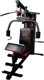 ⁦جهاز اللياقة البدنية (مالتي جيم - Multi-Gym) لتمرينات رياضية متنوعة مع روك - اسود⁩ - الصورة ⁦2⁩