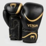 ⁦جلافز، قفاز ملاكمة من فينوم (Venum)، ( باكستانية الصنع )،  للتدريب الاحترافي للجنسين، قفازات ملاكمة للحماية اللازمة للاعبي الرياضة من الإصابات⁩ - الصورة ⁦2⁩
