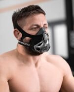⁦قناع تدريب ألعاب القوى، قناع تمرين عالي الارتفاع للتدريب على الأداء من فانتوم، أسود PHANTOM⁩ - الصورة ⁦2⁩