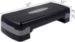⁦جهاز استيب (Aerobic Stepper) تمارين إيروبيك قابل للتعديل للرياضة واللياقة البدنية متعدد الاأرتفاع 10سم و15سم | لوح متدرج مدمج للياقة البدنية والقوة | مناسب للرجال والنساء⁩ - الصورة ⁦7⁩