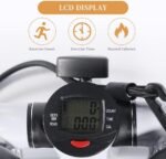 ⁦جهاز مينى ستيبر (Mini Stepper)، صغير للتمرين، آلة خطوات مع عدد السعرات الحرارية، خطوات السلالم مع أحزمة مقاومة وسجادة أرضية، معدات تمارين اللياقة البدنية المنزلية المحمولة لتمارين الجسم بالكامل⁩ - الصورة ⁦7⁩