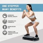 ⁦جهاز استيب (Aerobic Stepper) تمارين إيروبيك قابل للتعديل للرياضة واللياقة البدنية متعدد الاأرتفاع 10سم و15سم | لوح متدرج مدمج للياقة البدنية والقوة | مناسب للرجال والنساء⁩ - الصورة ⁦6⁩