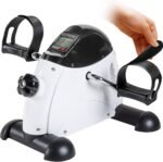⁦بدال مجنتك عالي (Mini Exercise Bike) جهاز تمرين صغير باستخدام الدواسات من جوريدي، دراجة صغيرة للاستخدام أسفل المكتب مع شاشة LCD أجهزة تمرين الذراع والقدم لكبار السن⁩ - الصورة ⁦15⁩
