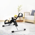 ⁦بدال ارضي دواسة لياقة بدنية قابلة للطي مع شاشة LCD، دراجة تمارين صغيرة قابلة للطي تحت المكتب، جهاز محمول لدورة اليد للقدم أثناء الجلوس⁩ - الصورة ⁦13⁩
