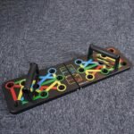 ⁦بوش أب (Push-Up Board) متعدد لوح تمرين رياضي احترافي متعدد الوظائف 10 في 1 معدات لياقة بدنية لتمارين الضغط للمنزل والجيم للرجال والنساء⁩ - الصورة ⁦11⁩