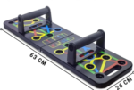 ⁦بوش أب (Push-Up Board) متعدد لوح تمرين رياضي احترافي متعدد الوظائف 10 في 1 معدات لياقة بدنية لتمارين الضغط للمنزل والجيم للرجال والنساء⁩ - الصورة ⁦14⁩