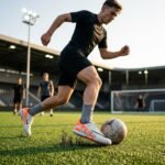 ⁦حذاء كرة قدم (ترتان/ستارز) عالي الجودة، من ماركة Nike للبالغين من الجنسين، أبيض⁩ - الصورة ⁦2⁩