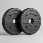 تارة دمبل (زوج، 2 طارة بوزن 3kg) وزن الواحدة 1.5kg - مستورد، اسود