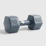 دمبل قطعة واحدة وزن 10KG ، ( مصري ) دمبل رياضي للتمارين المنزلية والجيم، وزن ثابت بقبضة مريحة، مناسب لتمارين القوة واللياقة وشد العضلات،