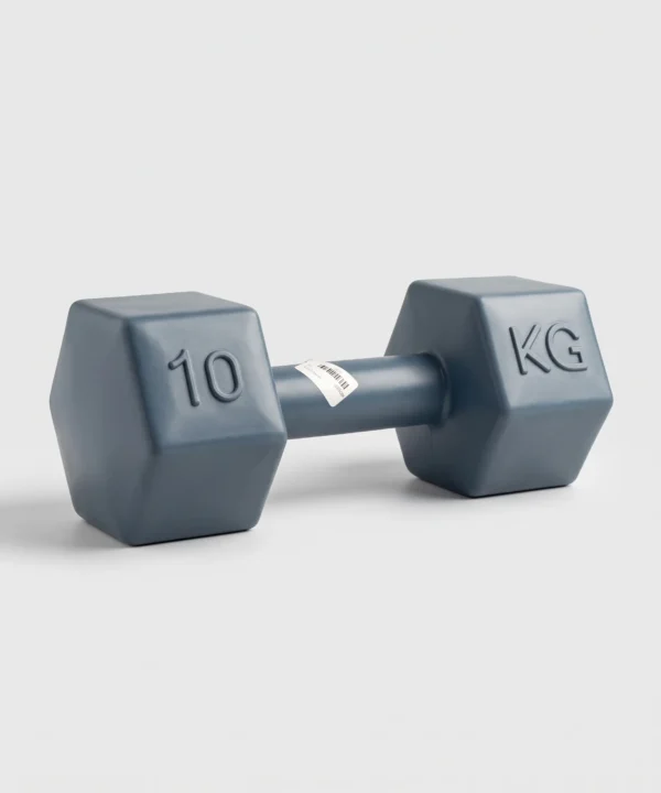 دمبل قطعة واحدة وزن 10KG ، ( مصري ) دمبل رياضي للتمارين المنزلية والجيم، وزن ثابت بقبضة مريحة، مناسب لتمارين القوة واللياقة وشد العضلات،