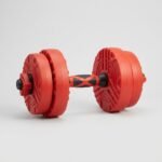 ⁦تارة دمبل (زوج، 2 طارة بوزن 2kg) وزن الواحدة 1kg - مستورد، احمر⁩ - الصورة ⁦2⁩