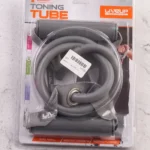 استك مقاومة بمقبض – ليڤ أب (Liveup Sports Toning Tube LS3201) بمقبض (مستوى 4 – لون مقاومة رصاصي)
