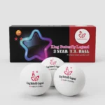 كرة بنج بونج، مجموعة من 10 كرات تنس طاولة،من ماركة  "King Butterfly Legend" ، تهدف إلى تحسين الأداء الرياضي بميزات مصممة بدقة