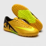 حذاء كرة قدم (ترتان/ستارز) عالي الجودة، من ماركة Nike للبالغين من الجنسين، أصفر