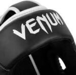 ⁦هيدجارد من فينوم (Venom)، (مستورد باكستاني)، للملاكمة من ايليت، واقي رأس احترافي، متعدد الألوان (أسود*أبيض)⁩ - الصورة ⁦2⁩