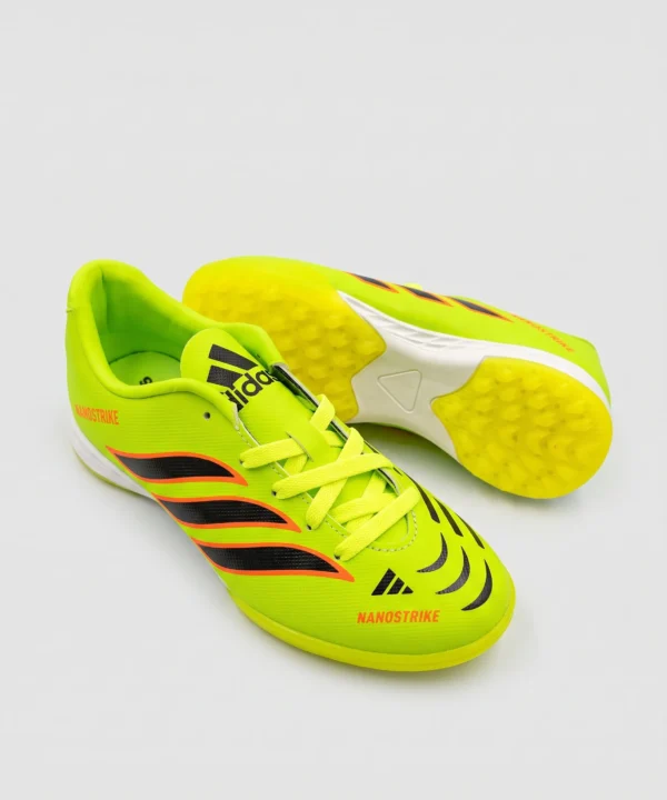 حذاء كرة قدم (ترتان/ستارز) من ماركة Adidas للأطفال من الجنسين، أصفر