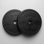 تارة دمبل (زوج، 2 طارة بوزن 6kg) وزن الواحدة 3kg - مستورد، اسود