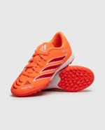 حذاء كرة قدم (ترتان/ستارز) من ماركة Adidas للأطفال من الجنسين، برتقالي