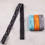 استك جمباز، حزام يوجا ، (حزام  12 حلقة)،قابلة للتمدد، (قطعة واحدة)  حزام مرن لتمديد الساق لليوجا والمرونة للعلاج الطبيعي والبيلاتس واليوغا والرقص، متعدد الالوان