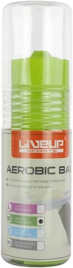 ⁦استك مقاومة،شريط بيلاتيس اكس سيرت، من ليڤ أب (Liveup Sports LS3204-SS1) (مستوى 2 – لون مقاومة اخضر)⁩ - الصورة ⁦6⁩