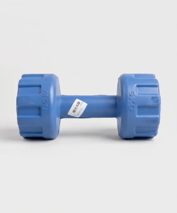 دمبل قطعة واحدة وزن 5KG ، ( مصري ) دمبل رياضي للتمارين المنزلية والجيم، وزن ثابت بقبضة مريحة، مناسب لتمارين القوة واللياقة وشد العضلات،