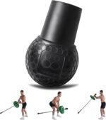 ⁦ملحق قضيب لاندماين لتمرين "لاندماين" (Landmine)، ( منتج اصلي، عالي الجودة) من المطاط الطبيعي HXD-ERGO يحول أي سطح الى تمرين أرضي- الضغط والسحب والدوران وتمارين القرفصاء تناسب القضبان الأولمبية⁩ - الصورة ⁦9⁩