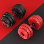 ⁦تارة دمبل (زوج، 2 طارة بوزن 2kg) وزن الواحدة 1kg - مستورد، احمر⁩ - الصورة ⁦7⁩