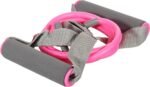⁦استك مقاومة بمقبض - ليڤ أب (Liveup Sports Toning Tube LS3201) بمقبض (مستوى 1 – لون مقاومة وردي)⁩ - الصورة ⁦2⁩