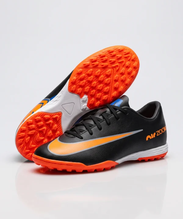حذاء كرة قدم (ترتان/ستارز)، من ماركة Nike للبالغين من الجنسين، أسود