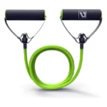 ⁦استك مقاومة بمقبض - ليڤ أب (Liveup Sports Toning Tube LS3201) بمقبض (مستوى 2 – لون مقاومة اخضر)⁩ - الصورة ⁦2⁩