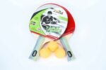 ⁦مضرب تنس طاولة (بينج بونج) فردي، من ماركة (سيما Cima) (موديل A700) مع جراب حقيبة حمل دائرية سوداء⁩ - الصورة ⁦3⁩