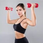 ⁦دمبل قطعة واحدة فينيل وزن 1KG ، أحمر⁩ - الصورة ⁦7⁩