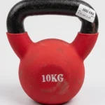 كرة Kettlebell كيتل بيل 10kg - مصنوعة من الحديد المصبوب عالي المتانة، ومغطاة بطبقة سميكة من الفينيل المطاطي لضمان السلامة والمتانة، مثالية
