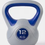 كرة Kettlebell كيتل بيل 12kg - مصنوعة من الحديد المصبوب عالي المتانة، ومغطاة بطبقة سميكة من البلاستك المقوى عالي الجودة لضمان السلامة والمتانة، مثالية