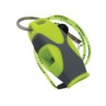 ⁦صفارة حكم رياضية بمقبض، صفارة فوكس شاركس ( Fox 40 Sharx Pealess Whistle) صافرة احترافية بدون كرة داخلها (Pealess Whistle)،(للكرة وللتنبيه للانقاذ السباحة) مصنوعة من مادة غير سامة عالية الجودة وتدوم طويلا⁩ - الصورة ⁦2⁩