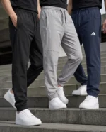 ⁦بنطلون رياضي، خامة سوفت ناعم، مريح، من أديداس ( adidas )، متعدد الالوان⁩ - الصورة ⁦2⁩
