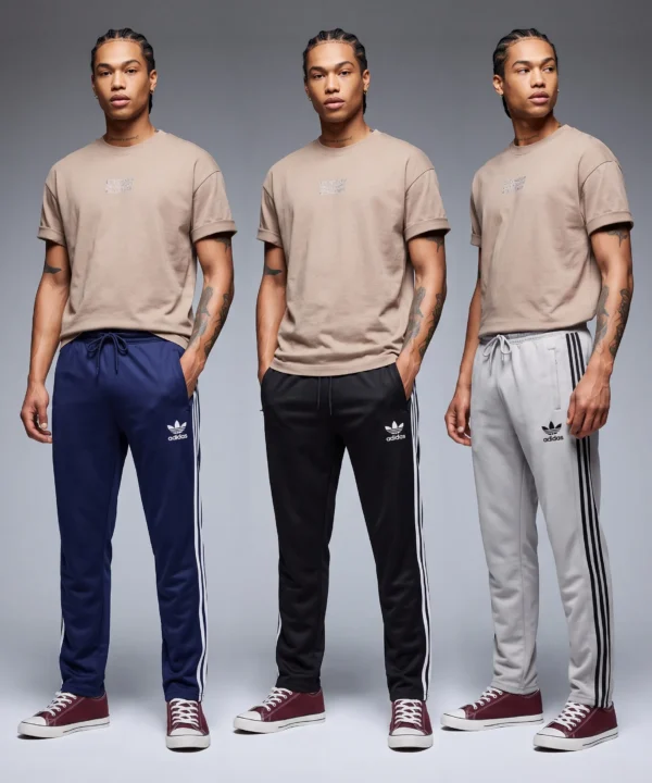 بنطلون رياضي خامة ناعم، مريح، من أديداس ( adidas )، متعدد الالوان