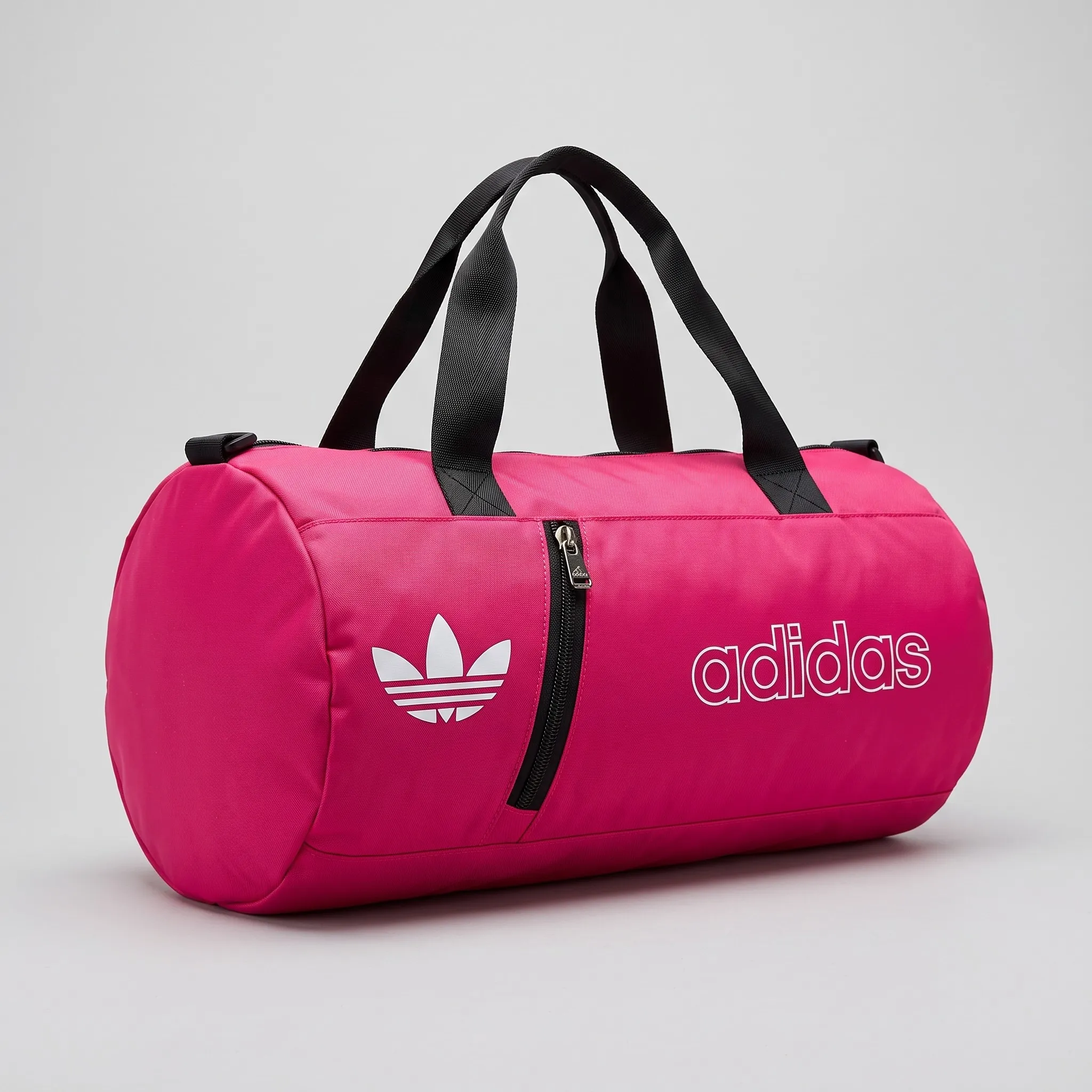 2_3_11zon حقيبة رياضية من اديداس (adidas)، من قماش الدفل ملائمة للأماكن الخارجية للجنسين (عالية الجودة) – بلون وردي - الصورة 1