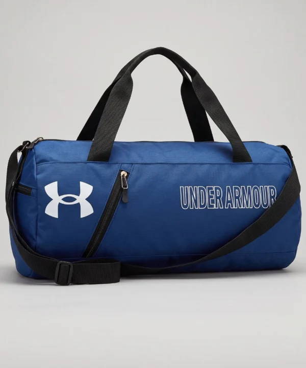 حقيبة رياضية من اندر ارمور (Under Armour)، من قماش الدفل ملائمة للأماكن الخارجية للجنسين (عالية الجودة) – بلون أزرق