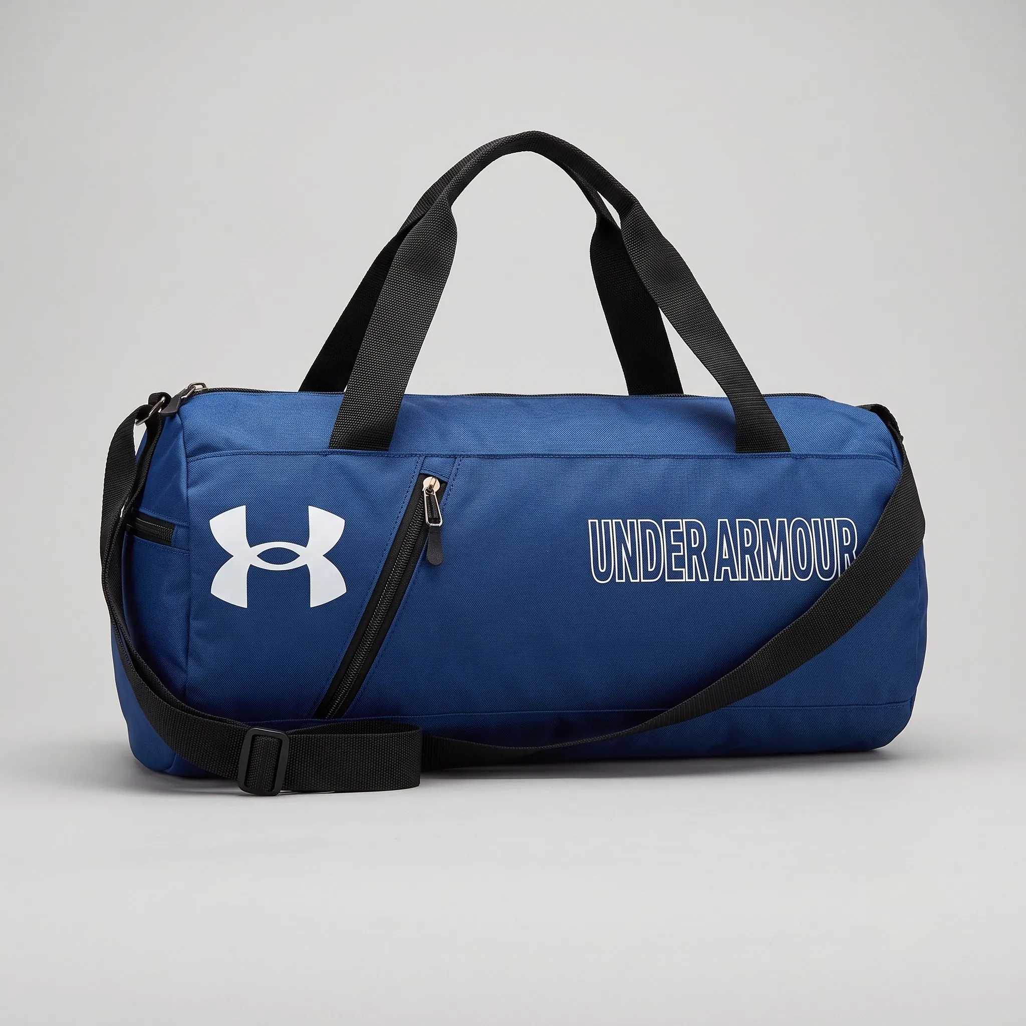 3_4_11zon حقيبة رياضية من اندر ارمور (Under Armour)، من قماش الدفل ملائمة للأماكن الخارجية للجنسين (عالية الجودة) – بلون أزرق - الصورة 1