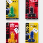 صفارة حكم رياضية، صفارة فوكس كلاسك ( Fox 40 Classic CMG)،(للكرة وللتنبيه للانقاذ السباحة) مصنوعة من مادة غير سامة وتدوم طويلا